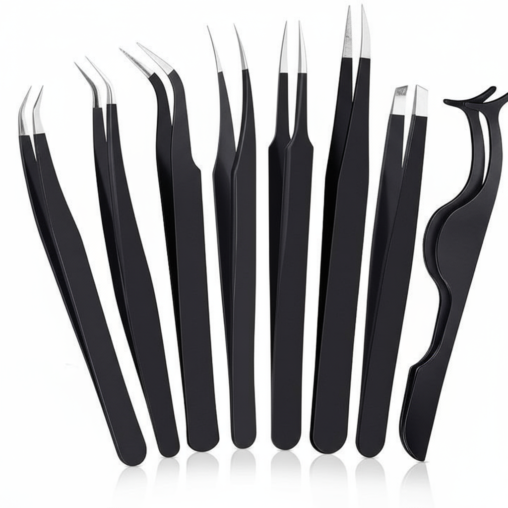Lash Extensions Tweezer Set
