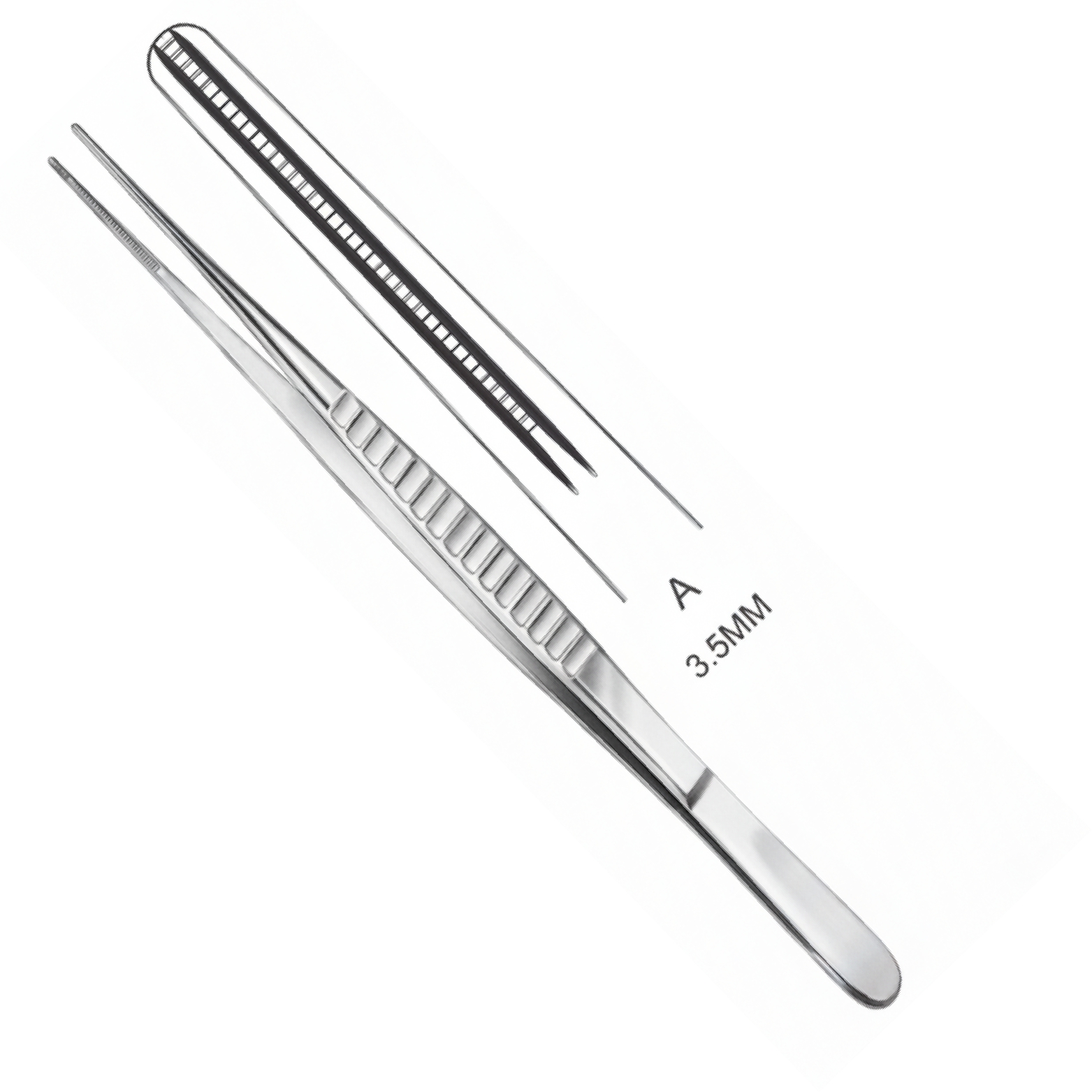 De Bakey Atraumatic tissue forceps