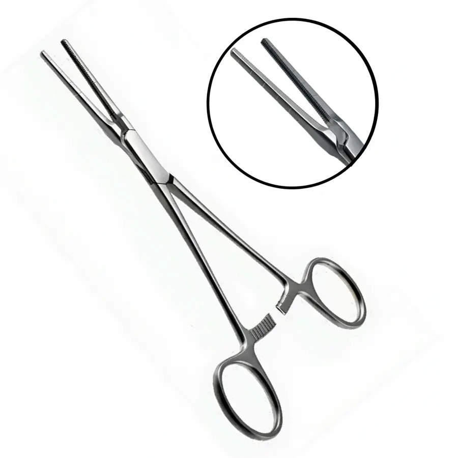 Cooley patent ductus clamp