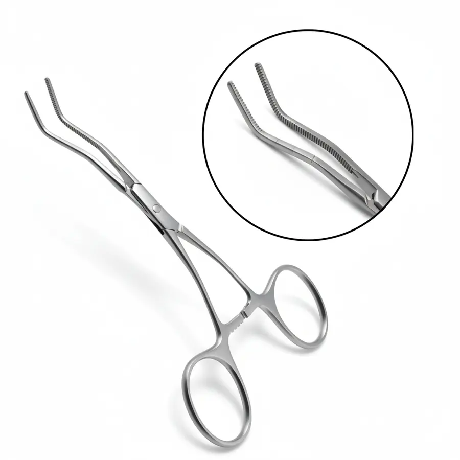 Cooley vascular carotid clamp
