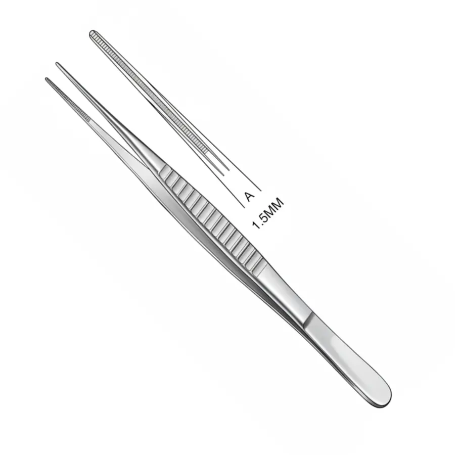 De Bakey Atraumatic tissue forceps