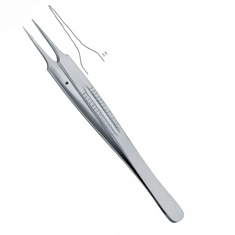 Lazar Micro Suture tying Forceps