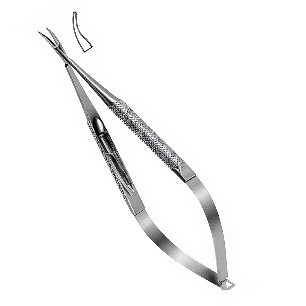 Barraquer Micro Needle Holder Curved