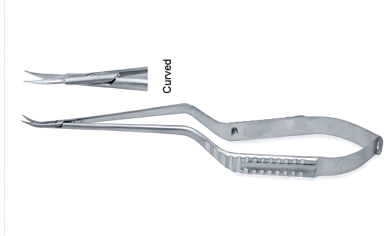 Yasargil Bayonet Micro Scissors